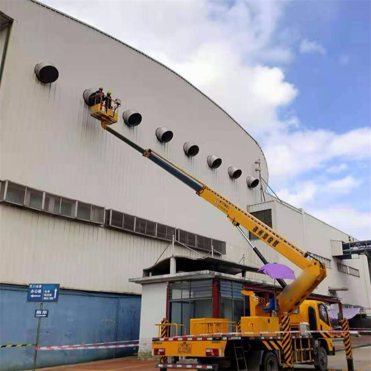 桐乡高空作业车出租服务：专业广告牌安装解决方案